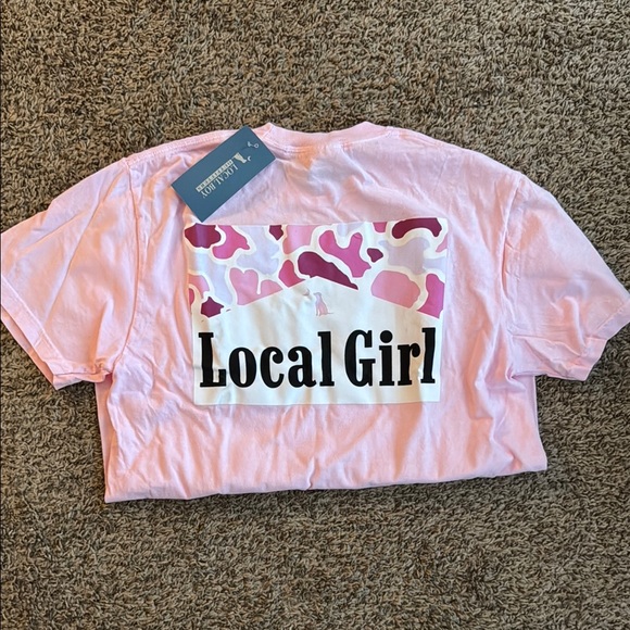 Local Girl Outfitters Pink Short Sleeve Tee - Picture 3 of 3
